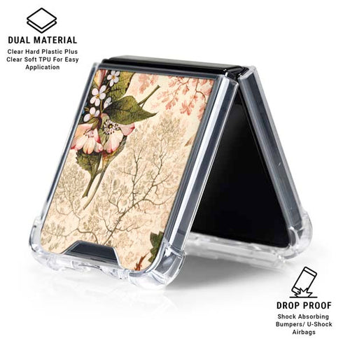 Marble End by William Kilburn Galaxy Z Flip6 Clear Case