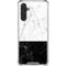 Marble Split Galaxy A17 Clear Case