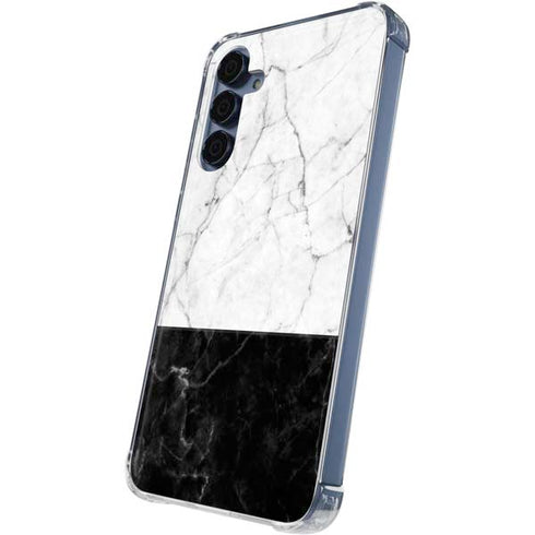 Marble Split Galaxy A35 5G Clear Case