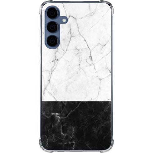 Marble Split Galaxy A55 5G Clear Case