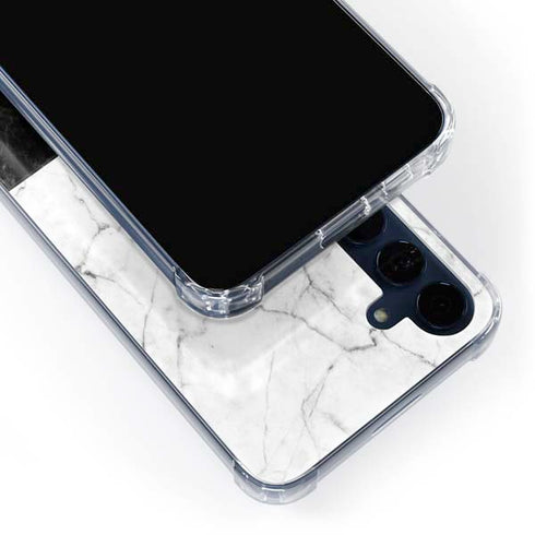 Marble Split Galaxy A55 5G Clear Case