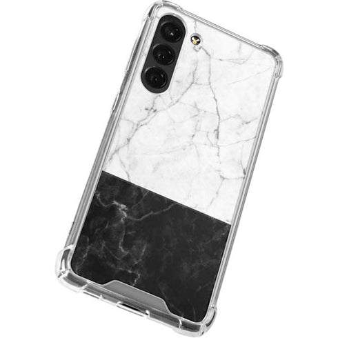 Marble Split Galaxy S24 FE Clear Case