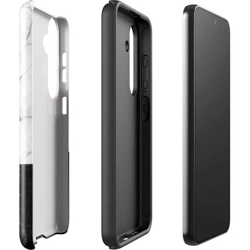 Marble Split Galaxy S25 Impact Case