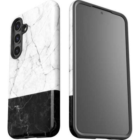 Marble Split Galaxy S25 Impact Case