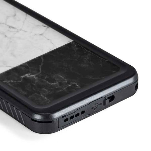 Marble Split Galaxy S24 Plus Waterproof Case
