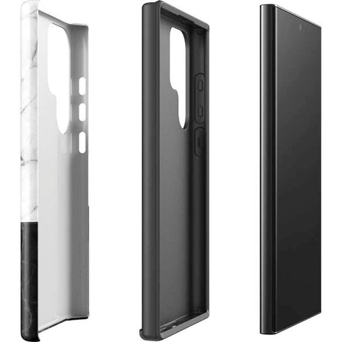 Marble Split Galaxy S25 Ultra Impact Case