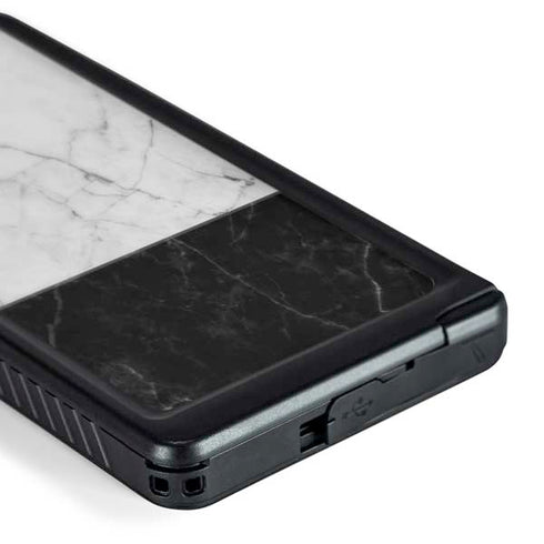 Marble Split Galaxy S24 Ultra Waterproof Case