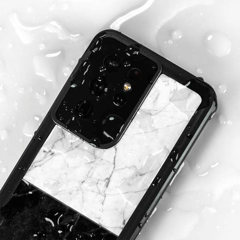 Marble Split Galaxy S24 Ultra Waterproof Case