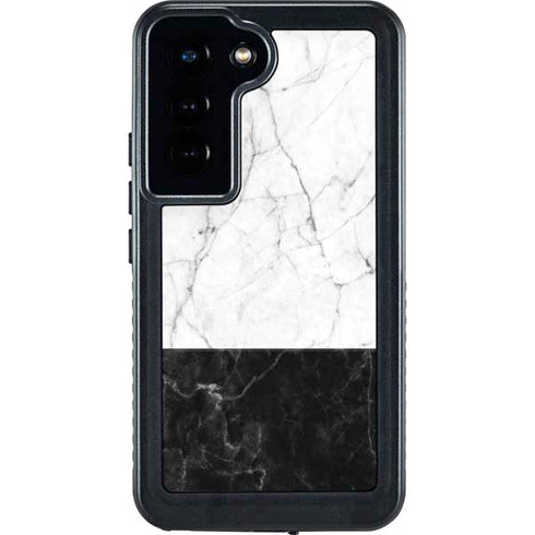 Marble Split Galaxy S24 Waterproof Case