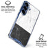 Marble Split Galaxy S25 Clear Case