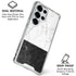 Marble Split Galaxy S25 Ultra Clear Case