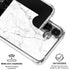 Marble Split Galaxy S26 Plus Clear Case