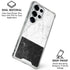 Marble Split Galaxy S26 Ultra Clear Case