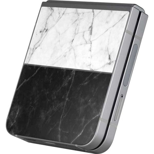 Marble Split Galaxy Z Flip6 Skin