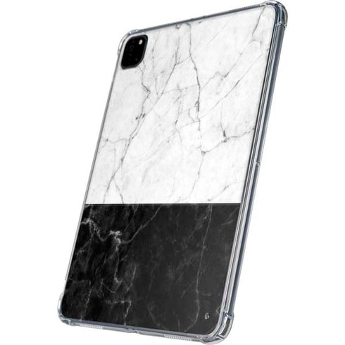 Marble Split iPad Pro 11in (2024) Clear Case