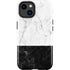 Marble Split iPhone 15 Impact Case