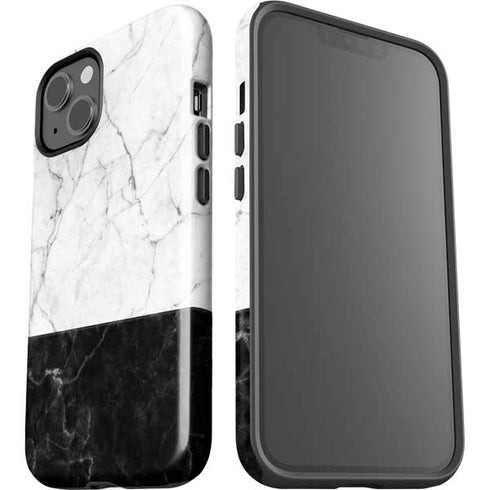 Marble Split iPhone 15 Impact Case