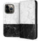 Marble Split iPhone 15 Pro Folio Case