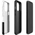 Marble Split iPhone 15 Pro Impact Case