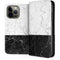 Marble Split iPhone 15 Pro Max Folio Case