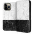 Marble Split iPhone 15 Pro Max Folio Case