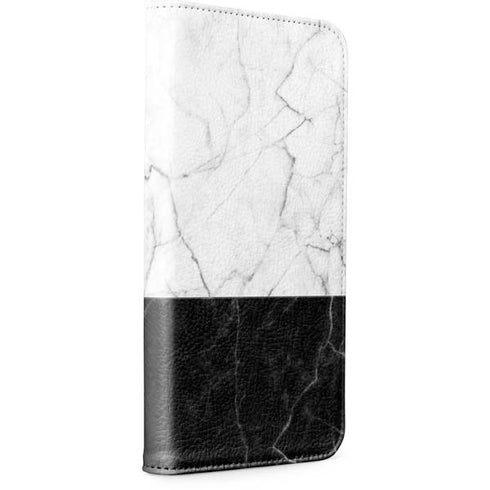 Marble Split iPhone 15 Pro Max Folio Case
