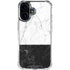 Marble Split iPhone 16 Clear Case