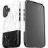Marble Split iPhone 16 Plus Impact Case