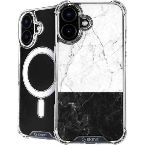 Marble Split iPhone 16 Plus MagSafe Case