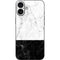 Marble Split iPhone 16 Plus Skin