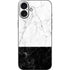 Marble Split iPhone 16 Plus Skin