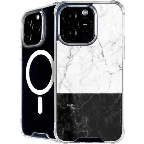 Marble Split iPhone 16 Pro Max MagSafe Case