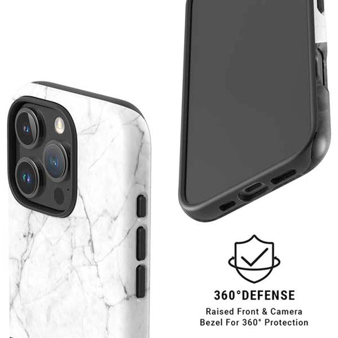 Marble Split iPhone 16 Pro Max Magsafe Impact Case