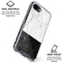 Marble Split iPhone 16e Clear Case