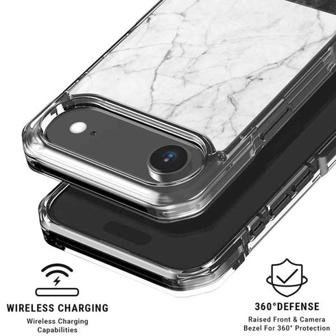 Marble Split iPhone 17 Air Clear Case