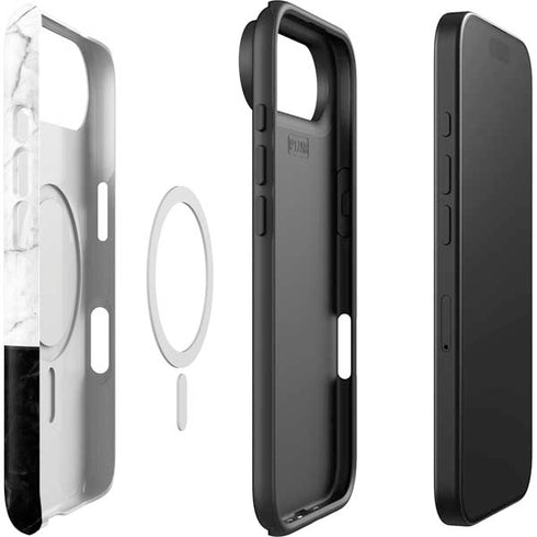 Marble Split iPhone 17 Air Magsafe Impact Case
