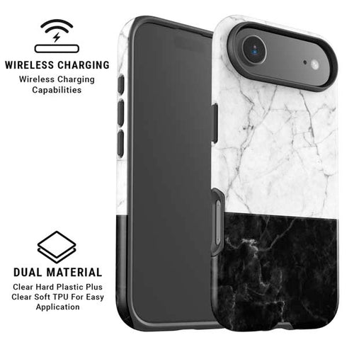 Marble Split iPhone 17 Air Magsafe Impact Case