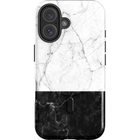 Marble Split iPhone 17 Magsafe Impact Case