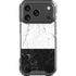 Marble Split iPhone 17 Pro Clear Case