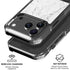 Marble Split iPhone 17 Pro Clear Case