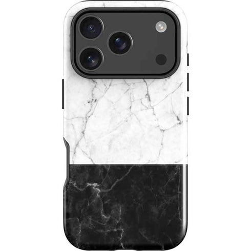 Marble Split iPhone 17 Pro Impact Case