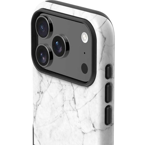 Marble Split iPhone 17 Pro Impact Case