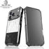 Marble Split iPhone 17 Pro Max Clear Case