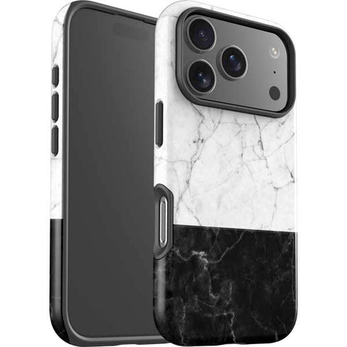 Marble Split iPhone 17 Pro Max Impact Case