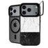 Marble Split iPhone 17 Pro Max Kickstand Case