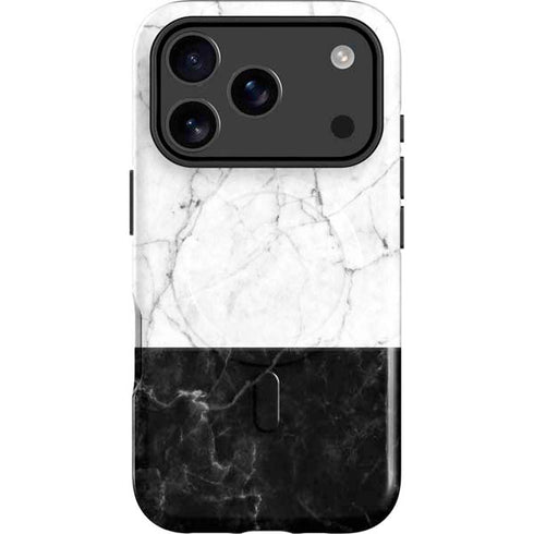 Marble Split iPhone 17 Pro Max Magsafe Impact Case