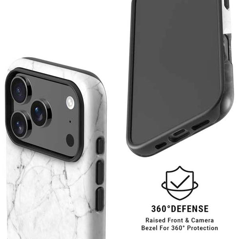 Marble Split iPhone 17 Pro Max Magsafe Impact Case