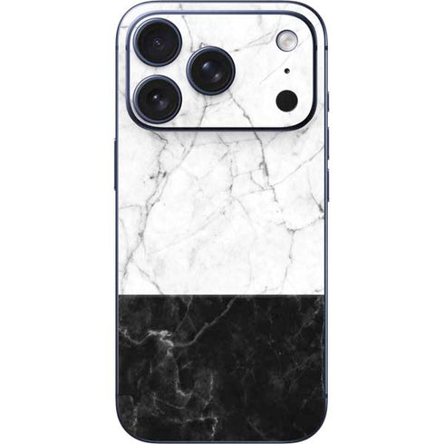 Marble Split iPhone 17 Pro Skin