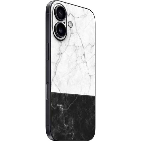 Marble Split iPhone 17 Skin