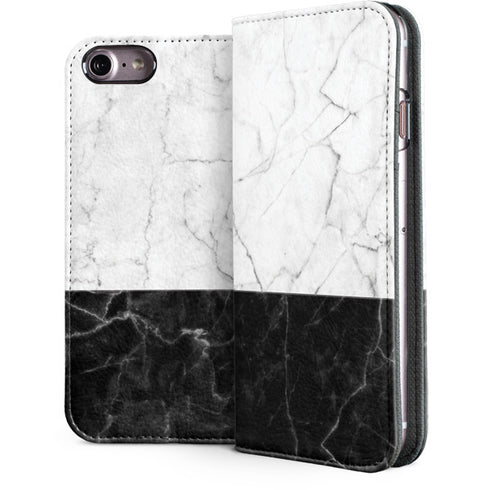 Marble Split iPhone 7 Folio Case